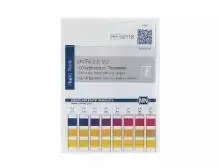 Multi pH indikatoriaus juostelės 2-9 sūrymui/indų plovimo vandeniui tikrinti su 0,5 reikšme, 100 vnt./kartoninėje dėžėje