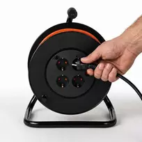 Extralink Powerlink | Ritinis ilgintuvas | 30 m, 4 lizdai, įžemintas