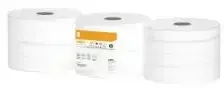 Multi Tualetinis popierius Satino Comfort Jumbo 2 sluoksnių Ø24cm 320m baltas perdirbtas, 6 rulonai/kartonas