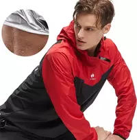 HOTSUIT vyriška saunos striukė sportui, raudona, XXL, 5540904-1-Raudonas-XXL