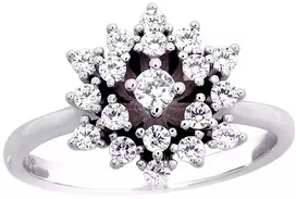 Diamond Sky Jewelry Sidabrinis žiedas su cirkoniais „Frozen Light III“