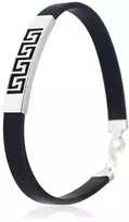 Diamond Sky Jewelry Sidabrinė apyrankė „Greek Motif“
