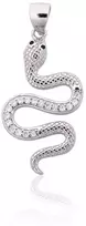 Diamond Sky Jewelry Sidabrinis pakabukas su cirkoniais „Gyvatė II“