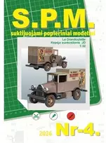 Wmc Models Popierinis kepėjo sunkvežimio modelis Le Drandoulette 1/32, SPM 04/2026