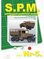 Wmc Models Popierinis triašio sunkvežimio Ramses modelis Le Drandoulette 1/32, SPM 05/2026