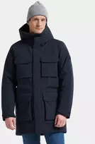 Didriksons vyriška žieminė parka AIDEN USX PARKA 2 - Dark Night Mėlyna (Išankstinis užsakymas)