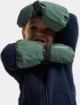 Didriksons žieminės pirštinės BIGGLES MITTEN 8 - Dark Moss (Išankstinis užsakymas)