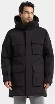 Didriksons vyriška žieminė parka AIDEN USX PARKA 2 - Juodas (Išankstinis užsakymas)