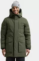 Didriksons vyriška žieminė parka AKILLES USX PARKA 3 - Deep Žalias (Išankstinis užsakymas)