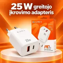 Greitojo įkrovimo adapteris HC175 25 W