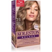 Wella Koleston Deluxe plaukų dažai be amoniako atspalvis 7/1 Medium Ash Blonde 100 ml