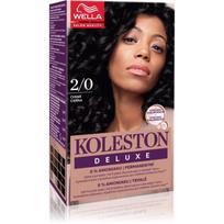 Wella Koleston Deluxe plaukų dažai be amoniako atspalvis 2/0 Black 100 ml
