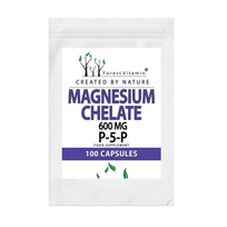 Forest Vitamin Magnesium Chelate 600 mg P-5-P 100 caps