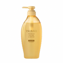 SHISEIDO TSUBAKI Premium Volume & Repair Shampoo atkuriantis plaukų šampūnas SHISEIDO TSUBAKI Premium Volume & Repair Shampoo atkuriantis plaukų šampūnas