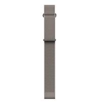 QuickFit 20 Watch Bands, Short, French Grey/Blush Pink ComfortFit Fabric