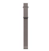 QuickFit 20 Watch Bands, Long, French Grey/Blush Pink ComfortFit Fabric