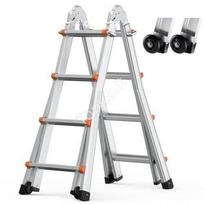 Teleskopinės kopėčios A formos 4.5m 150 kg