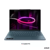 Nešiojamas kompiuteris Lenovo Yoga 7 2-in-1 14AGP11, AI Copilot+ PC, 14" 2.8K, AMD Ryzen AI 7 445, RAM 16GB, 512GB SSD, AMD Radeon 840M Graphics, Windows 11 Home, Tidal Teal 83TD009DGE