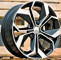 Ratlankis RACINGLINE B5168 R16x6.5 5x114.3 ET 41 CB 66.1 (Black Polished) (690 kg)