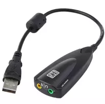 USB garso plokštė su Vitrual 7.1CH sistema