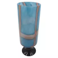 Stiklinė dekoratyvinė vaza, 14×40 cm