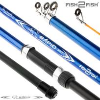 Teleskopinė meškerė Fish2Fish RAPID Long Blue, 4,00 m, 10-40 g (F2FRFN-400B)