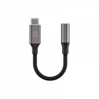 "Forever" garso adapteris AJC-01 AJC-01 3,5 mm lizdas - USB-C juodas