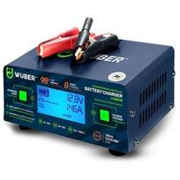 Wuber mikroprocesorinis automobilio akumuliatoriaus įkroviklis W14019, 6/8/12/14/16/24V, 0-10A, 230-240V, 3-150Ah, 98%