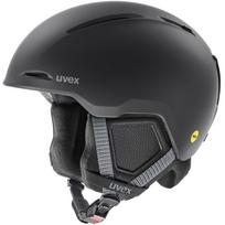 Uvex slidinėjimo šalmas Monte LT 56/6/350/10/05, 56-59 cm, juodas, matinis, unisex, kietas korpusas, MIPS, OTG, FAS, ventiliacija