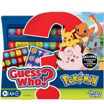 Hasbro Gaming stalo žaidimas Guess Who Pokemon G3348EN, anglų kalba, 6 pakuotės, 3-6 m., 7-9 m.
