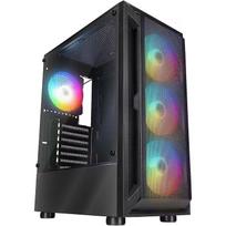 Rampage Kompiuterio korpusas SHIVA, Midi bokštas, ATX micro ATX Mini-ATX, 3x 120 mm ventiliatoriai, 2x USB 2.0, 1x USB 3.0, audio