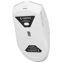 Rampage belaidė žaidimų pelė BLITZ-WHITE, 30000 DPI, 8000 Hz, 750 ips, 70 G, 300 mAh, LiPo, USB-C, 6 mygtukai, balta
