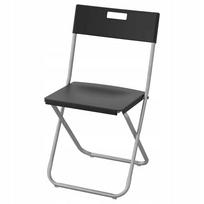 IKEA GUNDE sulankstoma kėdė, juoda