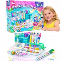 Kūrybinis rašiklių gamybos rinkinys DIY Pen Creator Studio + 50 priedų