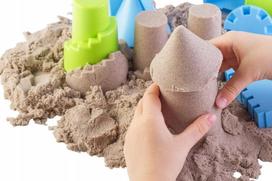 LENKIŠKAS KINETINIS SMĖLIS „NATURSAND“, 1 KG