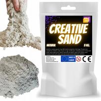 Kinetinis smėlis Epic Art Creative Sand Natural, 3 kg