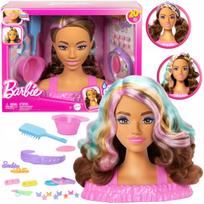 BARBIE šukuosenų formavimo galva, rudi plaukai, Color Reveal