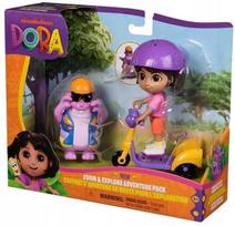 Dora „Zoom & Explore Adventure“ figūrėlių rinkinys: Dora ir Tico, 9 cm, 2 vnt.