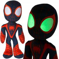 „Marvel“ Miles Morales pliušinis žaislas, 25 cm, tamsoje šviečiančiomis akimis