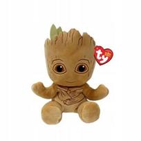 TY Beanie Babies Marvel Groot minkštas žaislas, 15 cm