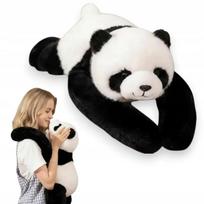 Svertinė panda „Luxma“, 65 cm, terapinė pliušinė žaislinė, 1 kg