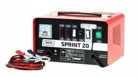 Transformatorinis akumuliatorių įkroviklis IDEAL SPRINT 20, 230 V, 12–24 V, 20 A