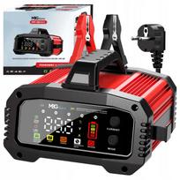 Galingas išmanusis automobilinis akumuliatorių įkroviklis MBG Line FPT-250 MAX, 12 V / 24 V, 25 A