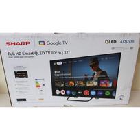SALE OUT. Sharp 32HF3865E 32" (81cm) QLED Full HD Google TV | SALE OUT. | Sharp 32HF3865E | 32 | Smart TV | Google TV | DAMAGED PACKAGING