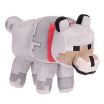 Minecraft - Wolf Pliušinis Žaislas | 26 cm