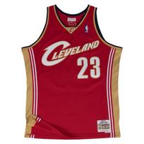 Mitchell & Ness NBA Swingman Cleveland Cavaliers LeBron James #23 - Dydis S (SMJYGS18155-CCADKRD0 Marškinėliai)