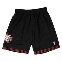 Mitchell & Ness NBA Swingman Shorts Philadelphia 76ers Logo - Dydis XL (SMSHGS18248-P76BLCK0 )
