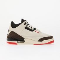 Air Jordan 3 Kids "World's Best" Sail/ Black-University Red-Pale Ivory - Dydis 5Y (DM0967-103 Laisvalaikio batai)