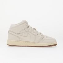 Air Jordan 1 Mid SE Kids Phantom/ Sail-Gum Dark Brown-Infrared 23 - Dydis 4.5Y (IO2063-001 Laisvalaikio batai)