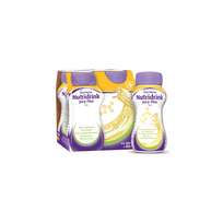 NUTRIDRINK JUCY PLUS, kriaušės ir šeivamedžio žiedų skonio, 4x200ml, 4 vnt.